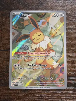 Eevee - SVP 173 ETB Black Star Promo Prismatic Evolutions Pokemon Card NM - Image 1
