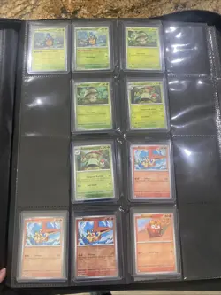 Pokemon TCG Black Bolt Incomplete Set Top Loader Binder Included - Image 3