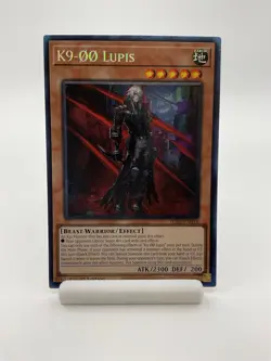Yu-Gi-Oh! K9-00 Lupis Jush-EN034 Collector Rare 1st Ed. - Image 1