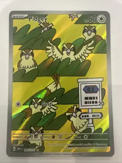 Pokemon TCG Sv03: Obsidian Flames Pidgey Card 207/197 OBF - Image 1