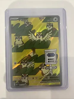 Pokemon TCG Sv03: Obsidian Flames Pidgey Card 207/197 OBF - Image 3