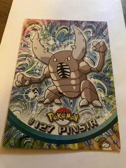 Pinsir #127 - NON-HOLO - SERIES 1 - TOPPS Pokemon Card - Blue Label MP - Image 1