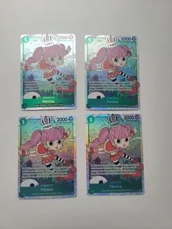 Perona 2025 Legacy of the Master OP12-034 NM SR Foil Lot Of 4 - Image 1