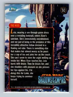 Leia Xizor 50 Shadows of the Empire Base NM Trading Card - Image 2