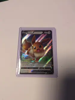 Eevee V SWSH065 SWSH: Sword & Shield Promo Cards Holo - Image 1