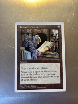 Library of Leng 5th Edition Magic Cards, LP, COMBINED SHIPPING - Image 1