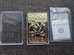 Pokemon TCG Charizard 23k Gold-Plated Promo Limited Edition Card - Image 1