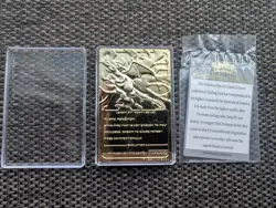 Pokemon TCG Charizard 23k Gold-Plated Promo Limited Edition Card - Image 2