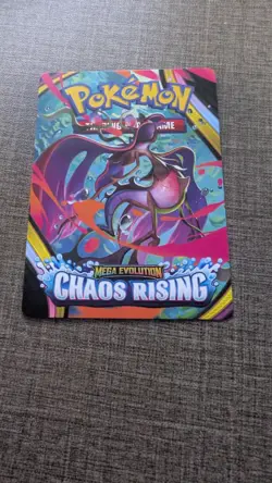 Pokemon TCG Chaos Rising Trainer Tips Art Card Ft. Mega Dragalge - Image 1