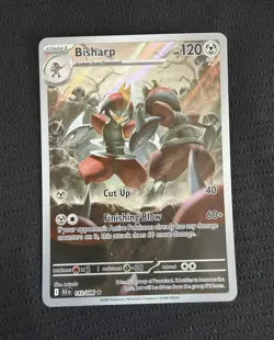 Bisharp 143/086 Holo Illustration Rare Black Bolt Pokemon Card Near Mint 143/086 - Image 1