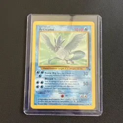 Pokemon TCG Articuno Card 17/62 Fossil Unlimited Non-Holo Rare - Image 1