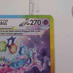 Pokemon TCG Espeon EX Prismatic Evolutions Holo Card 155/131 SIR - Image 3