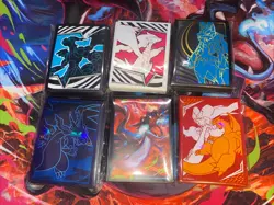 Pokemon Card Sleeves (65Pc) Brand New Pokemon Card Sleeves ETB/UPC/SPC- Choose - Image 1