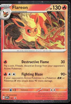 Flareon - (Cosmos Holo) Promo SV: Scarlet & Violet Promo Cards 167 LP - Image 1