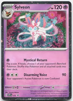 Sylveon - (Cosmos Holo) Promo SV: Scarlet & Violet Promo Cards 172 LP - Image 1