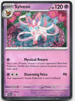 Sylveon - (Cosmos Holo) Promo SV: Scarlet & Violet Promo Cards 172 LP - Image 1