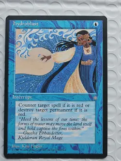 Hydroblast, Ice Age, Interrupt, Magic the Gathering, MTG 1995 - Image 1
