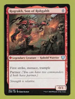 Rograkh, Son of Rohgahh x1 Commander Legends 1x MTG Magic the Gathering - Image 1