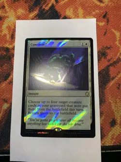 MTG TMNT Commander ContinueU Surge Foil near mint FREE SHIPPING - Image 1