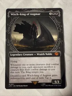Witch-king of Angmar (Showcase) Universes Beyond: the Lord of the Rings MTG - Image 1