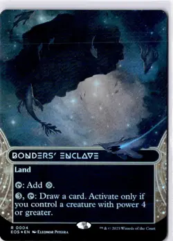 Bonders' Enclave (0004) (Borderless) Edge of Eternities: Stellar Sights Foil - Image 1