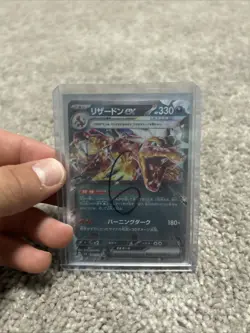 9 Charizard Pokemon Cards Good Condition and Ex Vstar V and Rares Lot - Image 5