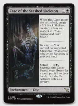 Case of the Stashed Skeleton 80 Murders at Karlov Manor Magic: The Gathering NM - Image 1