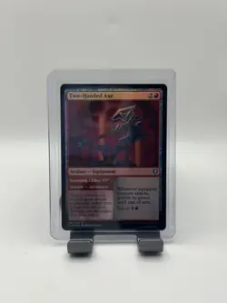 MTG, Two-Handed Axe FOIL 203 Battle for Baldur's Gate - Image 1