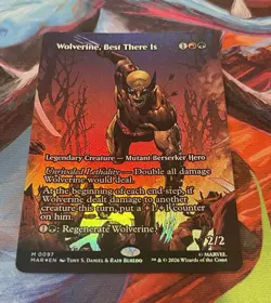 Wizards of the Coast MTG Wolverine, Best There Is MAR 0097 Mythic Foil EA EN - Image 1