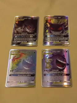4 Pokemon Custom Pokemon Fan Art Cards - Image 1