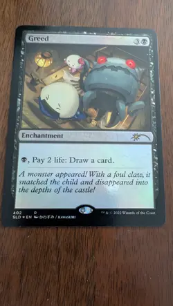 Greed Secret Lair Drop Foil - Image 1