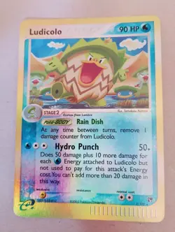 Pokemon EX Deoxys Ludicolo 7/100 Reverse Holo Rare NM Near Mint - Image 1