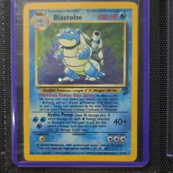 Pokemon TCG Blastoise 002/130 Base Set 2 Holo Rare 100 HP English - Image 1