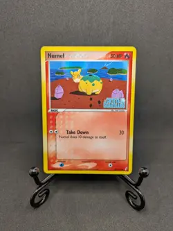 Numel 59/100 Reverse Holo EX Crystal Guardians Stamped Pokemon Card 2006 NM/LP - Image 1