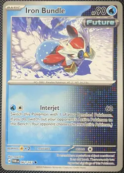 Iron Bundle 062/167 Sv06: Twilight Masquerade Regular - Pokemon Card - Image 1