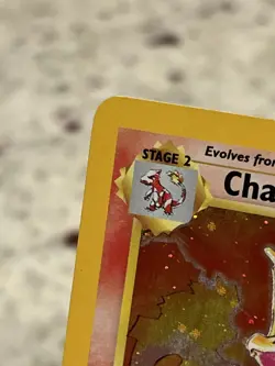 Charizard 4/102 Base Set 2 Holo Swirl 🌀Pokemon TCG WOTC: MP/LP- - Image 3