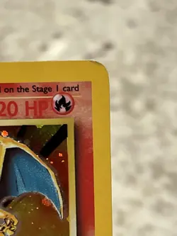Charizard 4/102 Base Set 2 Holo Swirl 🌀Pokemon TCG WOTC: MP/LP- - Image 4