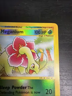 Pokemon TCG Meganium Reverse Holo Card 53/165 Expedition Base Set LP 🍀🔥 - Image 3