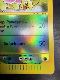 Pokemon TCG Meganium Reverse Holo Card 53/165 Expedition Base Set LP 🍀🔥 - Image 4