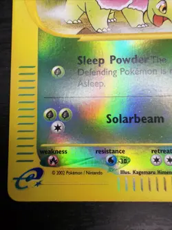 Pokemon TCG Meganium Reverse Holo Card 53/165 Expedition Base Set LP 🍀🔥 - Image 5