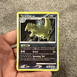 Pokemon Card: TYRANITAR Reverse Holo Stormfront 30/100 (LP) - Image 1