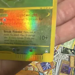 Pokemon TCG Skiploom 97/147 Aquapolis Holo Uncommon 60 HP English 2002 - Image 3