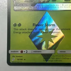 Pokemon TCG TEAM UP Shaymin Prism Star Rare Holo 10/181 NM Card - Image 5