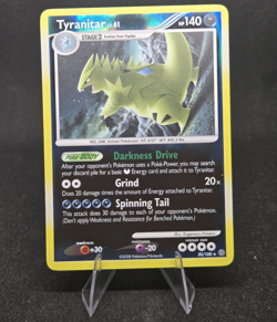 Pokemon TCG Tyranitar 30/100 Stormfront Reverse Holo English 2008 Rare 140HP - Image 1