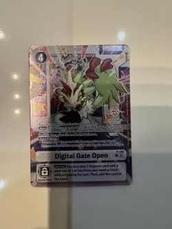 Digimon TCG -Digital Gate Open Bandai Card Fest Promo - NM - English - Image 1