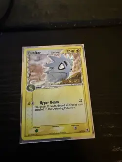 Pokemon TCG Stormfront Tyrants Cosmos Holo 30/100 & Dragon Frontiers Pupitar 59 - Image 3