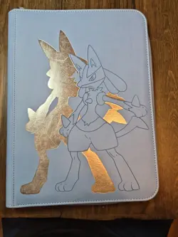 Ultra Pro Zippered PRO Binder 9-Pocket Pokemon Elite Series Lucario - Image 1