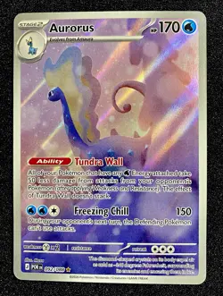 2026 Aurorus 092/088 Holo Rare Stage 2 HP 170 English Pokemon TCG - Image 1