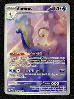 2026 Aurorus 092/088 Holo Rare Stage 2 HP 170 English Pokemon TCG - Image 3