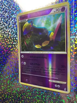2011 German Pokemon TCG Call of Legends Reverse Holo 51/95 Vipitis (Seviper) - Image 3